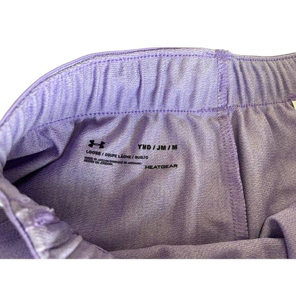 Girls Shorts Play Up Solid by Under Armour Girls Shorts ‎ YM    NWT - Picture 4 of 4